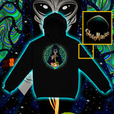 Alien Ramen |Shroomaniac| Psychedelic Alien UFO Hoodie