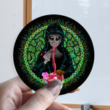 Alien Ramen |Shroomaniac| Psychedelic Alien UFO Stickers