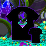 Between Life and Tech |Shroomaniac| Psychedelic Nature Shirt