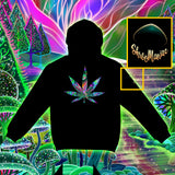 Cannaverse |Shroomaniac| Psychedelic Cannabis Stoner Hoodie