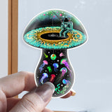 Tripping on Space Mushrooms |Shroomaniac| Psychedelic Mushroom Stickers