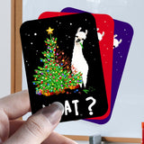 What Llama Christmas Llama Brat Stickers